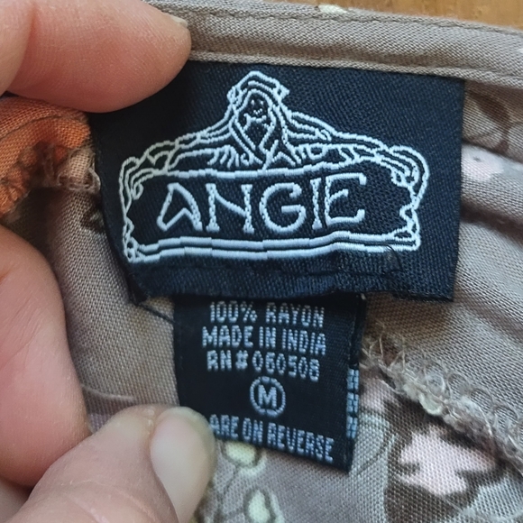 Angie Brand Floral Midi Pocket Dress, Size Medium - Picture 4 of 4